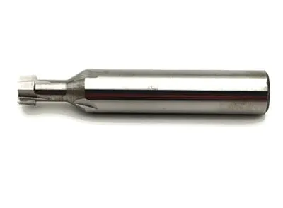Solid Carbide 4 Flute T rifa Grooving Cutters Fyrir ál